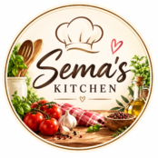 sema’s kitchen cozy cooking emblem